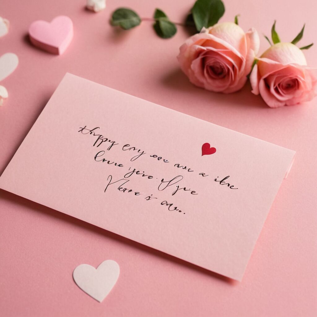 Kreative Ideen für persönliche Botschaften: Alles Gute zum Valentinstag!