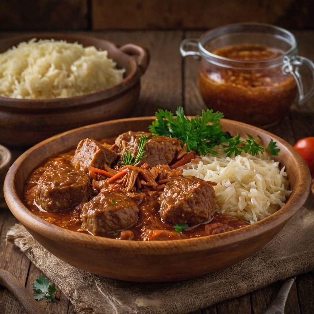 Omas Szegediner Gulasch Rezept: Traditionelle Zubereitung für ein herzhaftes Gericht