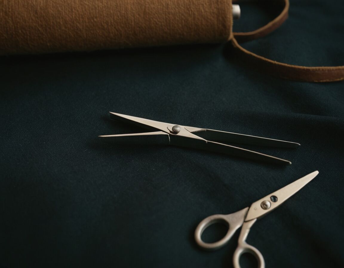 Schneiderkreide für Schnittlinie nutzen - Hose kürzen ohne nähen: So gelingt es einfach und schnell