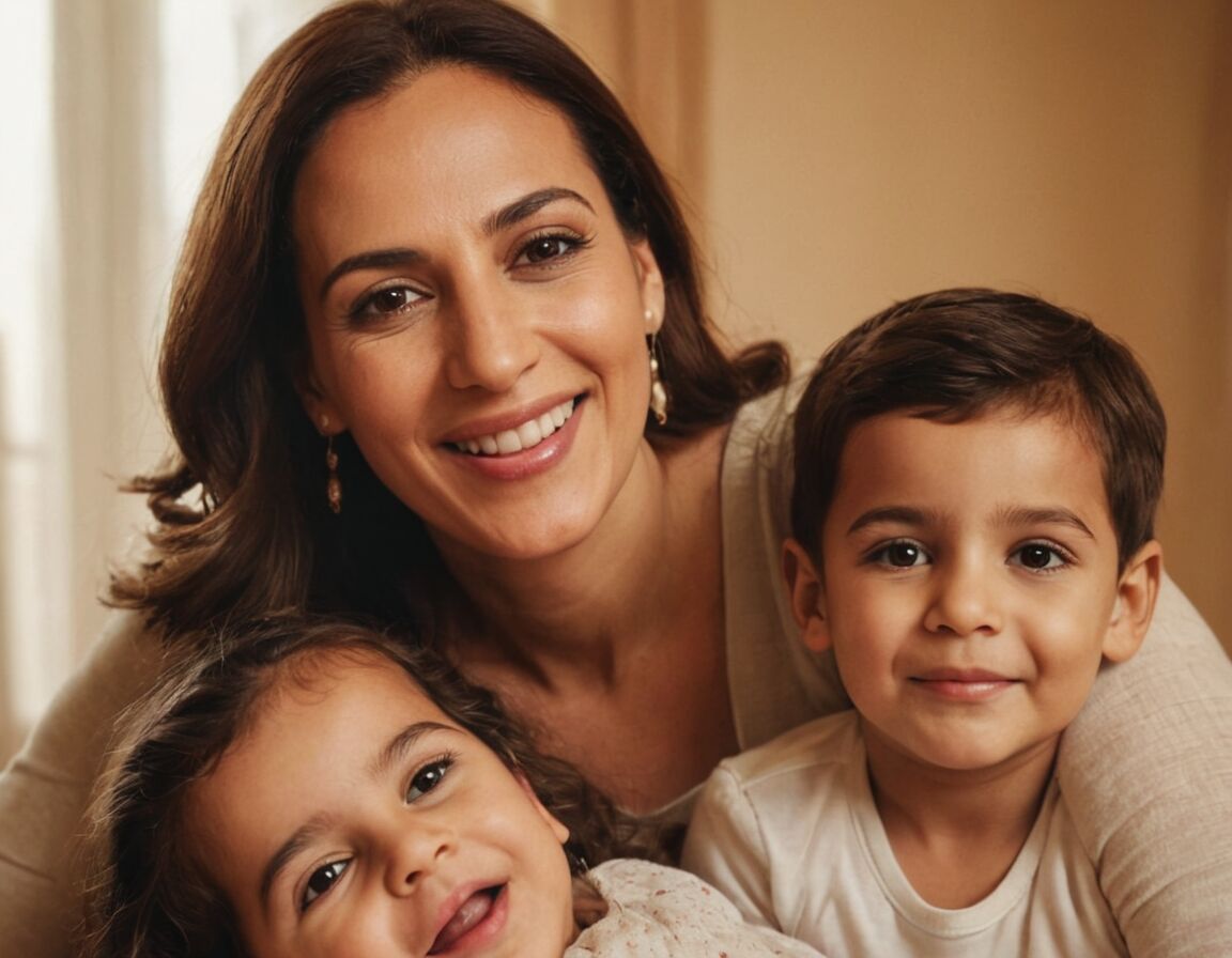 Nachwuchs bringt Glück, aber auch Alltagsschwierigkeiten - Nadja Abd el Farrag: Ein Blick auf ihr Leben als Mutter und ihre Kinder