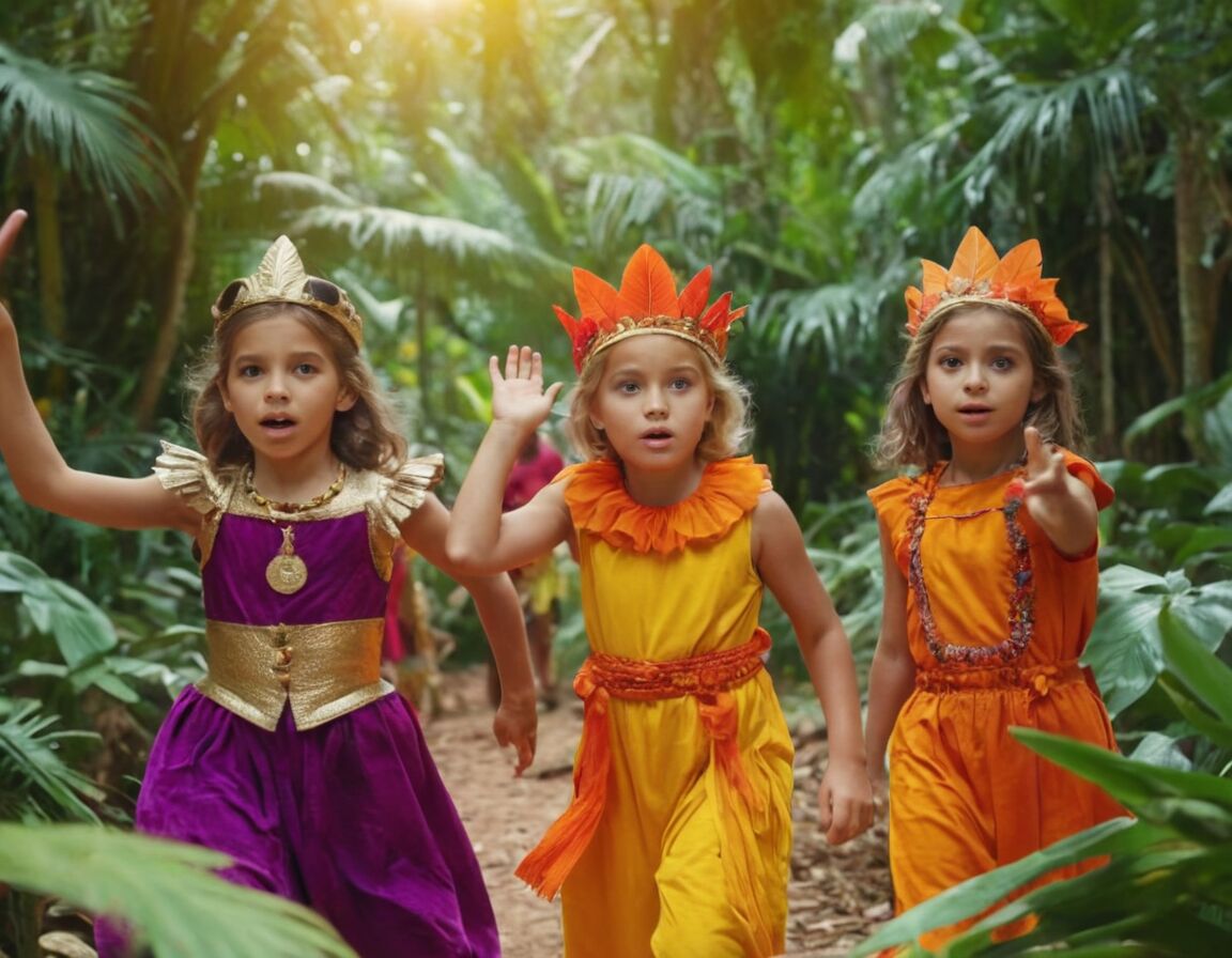 Thematische Verkleidung für Kinder - Schatzsuche zum Kindergeburtstag: Kreative Ideen für 5-Jährige