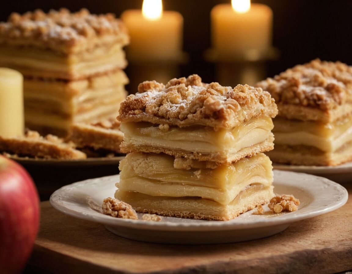 Apfel-Streusel-Pasteten mit Marzipanfüllung - Kreative Rezepte mit fertigem Blätterteig und Apfel: Genussvolle Ideen für jeden Anlass