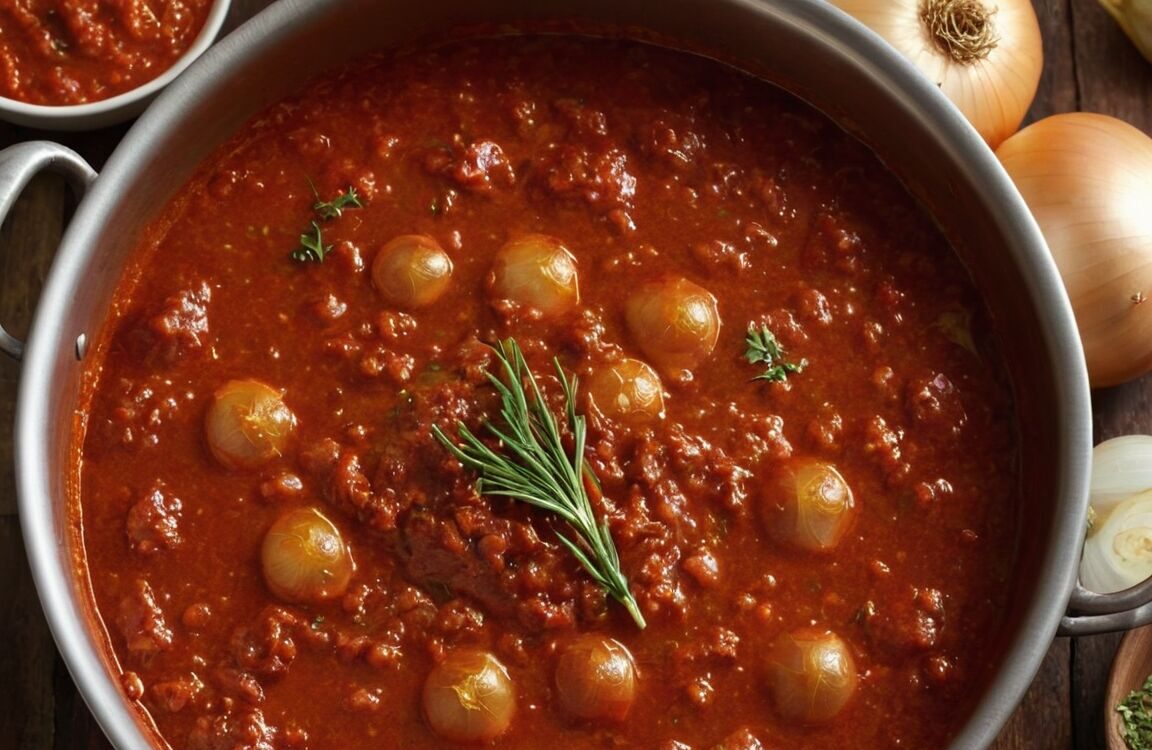 Zwiebelsauce wie bei Oma: Das traditionelle Rezept für den perfekten Geschmack