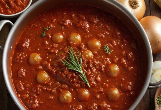 Zwiebelsauce wie bei Oma: Das traditionelle Rezept für den perfekten Geschmack