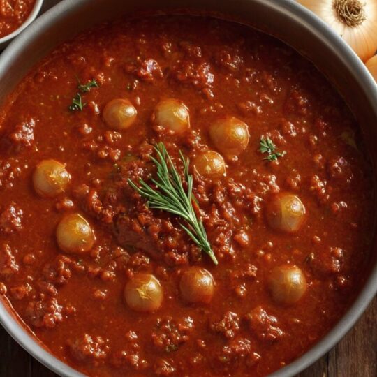 Zwiebelsauce wie bei Oma: Das traditionelle Rezept für den perfekten Geschmack