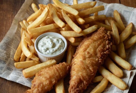 Traditionelles Fish and Chips Rezept: So gelingt der britische Klassiker zu Hause
