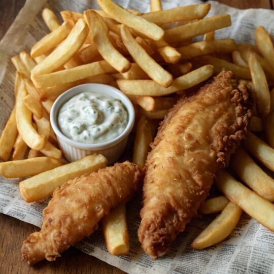 Traditionelles Fish and Chips Rezept: So gelingt der britische Klassiker zu Hause