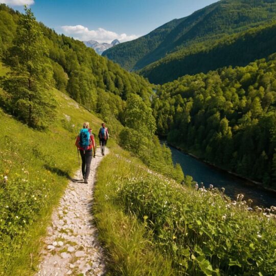 Soweit die Füße tragen: Ein Reisebericht über die Schönheit des Wanderns in Deutschland