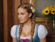 Geflochtene Dirndl-Frisuren halboffen: Die schönsten Styles für das Oktoberfest